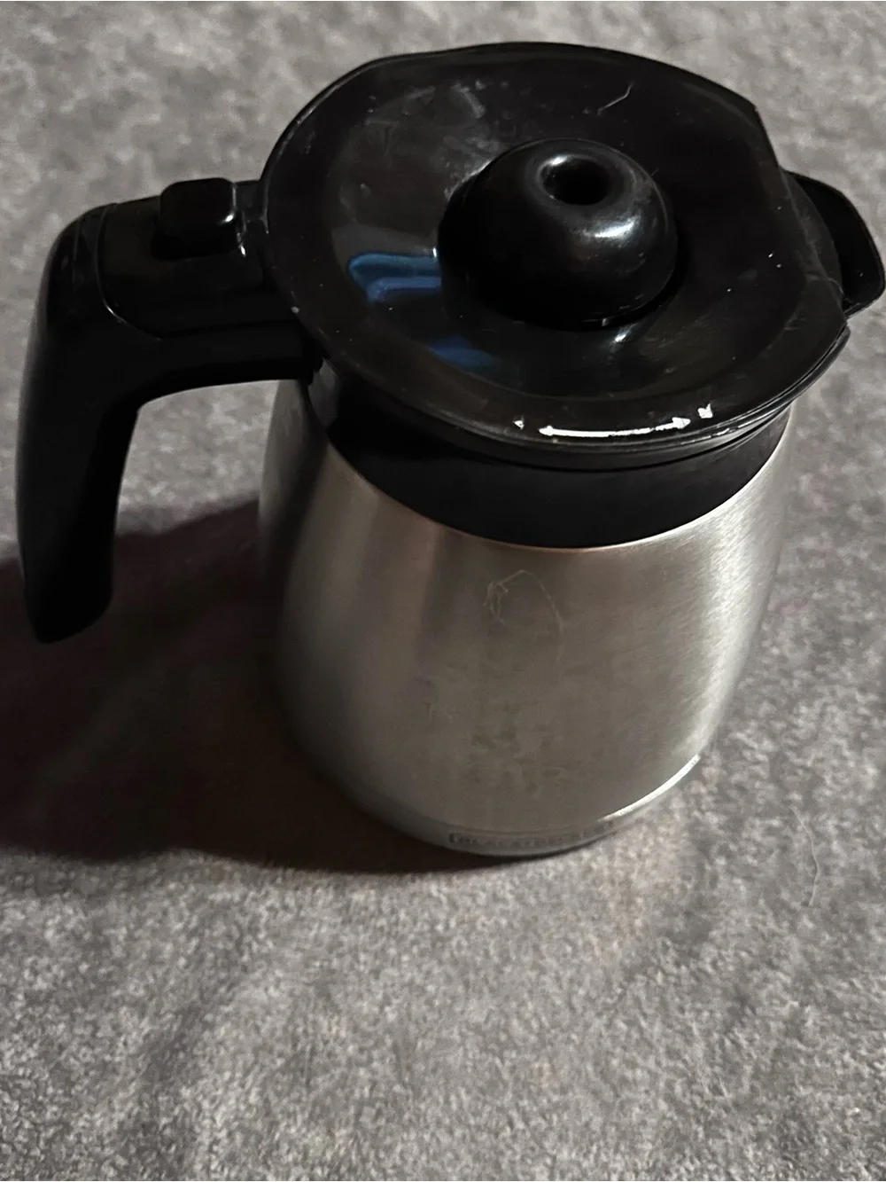 BLACK+DECKER Stainless Steel Thermal Coffee Carafe Replacement 12 Cup 60 oz